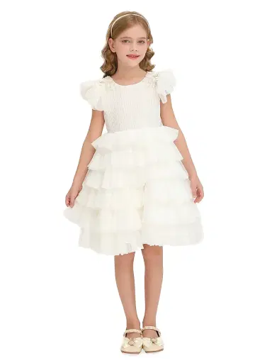 Tulleen Little Girl's & Girl's Elrose Dress - | Thumbnail 3 Tulleen Little Girl's & Girl's Elrose Dress - | Thumbnail 3