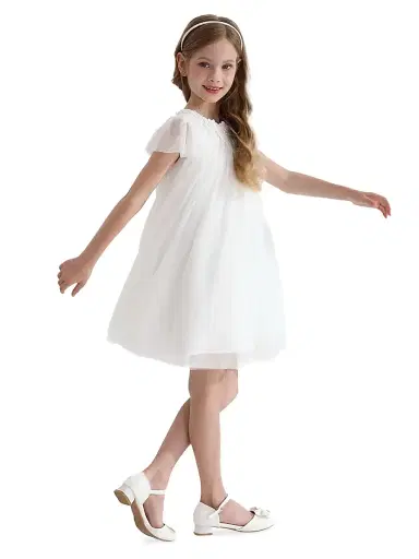 Tulleen Baby Girl's, Little Girl's & Girl's Constance Dress - White | Thumbnail 5 Tulleen Baby Girl's, Little Girl's & Girl's Constance Dress - White | Thumbnail 5