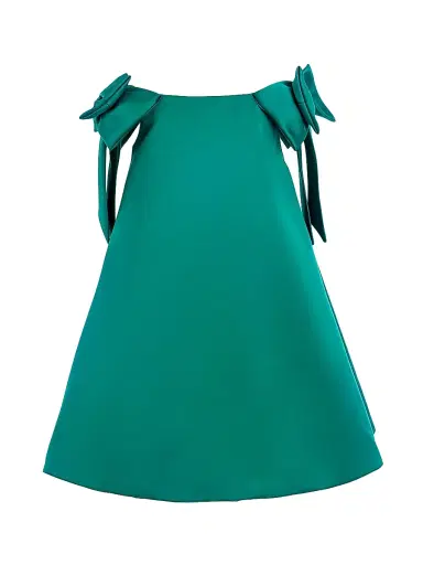 Tulleen Little Girl's & Girl's Luneta Dress - Green | Thumbnail 1 Tulleen Little Girl's & Girl's Luneta Dress - Green | Thumbnail 1