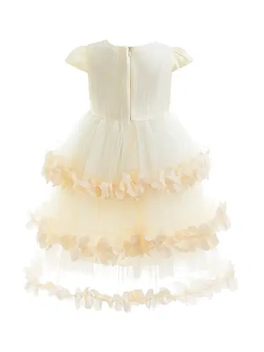 Tulleen Little Girl's & Girl's Ferara Dress - Cream | Thumbnail 2 Tulleen Little Girl's & Girl's Ferara Dress - Cream | Thumbnail 2