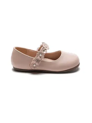 Tulleen Baby Girl's Amelia Floral Band Flats - Pink 10 (Toddler) | Thumbnail 2 Tulleen Baby Girl's Amelia Floral Band Flats - Pink 10 (Toddler) | Thumbnail 2