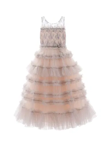 Tulleen Little Girl's & Girl's Marianna Dress - Pink | Thumbnail 1 Tulleen Little Girl's & Girl's Marianna Dress - Pink | Thumbnail 1