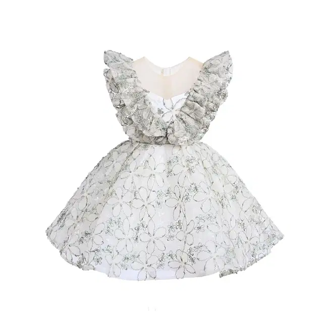 Tulleen Little Girl's & Girl's Honeydale Dress - Green
