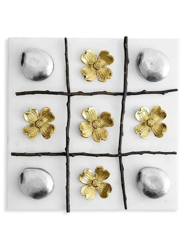 Michael Aram Flights Of Fancy Tic Tac Toe Set