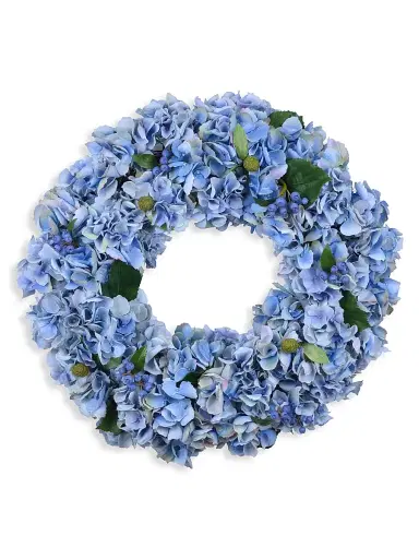 Winward Home Everyday Floral Imitation Hydrangea Wreath | Thumbnail 1