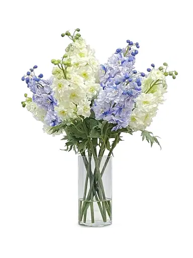 Winward Home Everyday Floral Tall Delphinium Arrangement | Thumbnail 1 Winward Home Everyday Floral Tall Delphinium Arrangement | Thumbnail 1