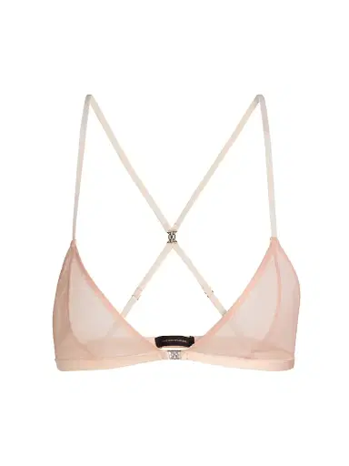 Kiki de Montparnasse Women's Brienne Triangle Soft Cup Bra - Buff | Thumbnail 1