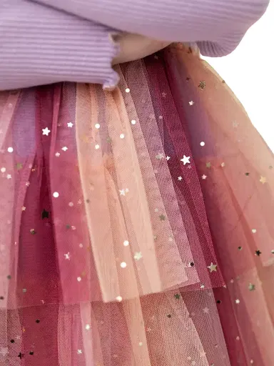 Petite Hailey Baby Girl's, Little Girl's & Girl's Bow-Accented Tiered Tutu Dress - Purple | Thumbnail 5 Petite Hailey Baby Girl's, Little Girl's & Girl's Bow-Accented Tiered Tutu Dress - Purple | Thumbnail 5