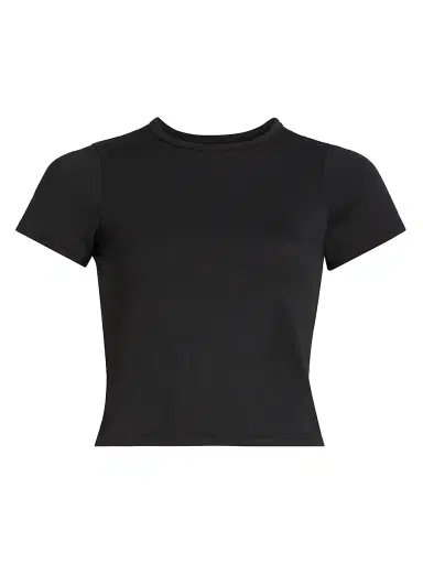 Toccin Women's Lindsey Baby T-Shirt - Washed Jet | Thumbnail 1 Toccin Women's Lindsey Baby T-Shirt - Washed Jet | Thumbnail 1