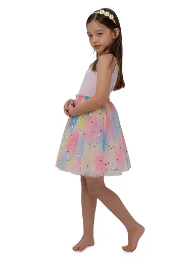 Petite Hailey Baby Girl's, Little Girl's & Girl's Flower Lace Tutu Dress - Purple Multi | Thumbnail 5 Petite Hailey Baby Girl's, Little Girl's & Girl's Flower Lace Tutu Dress - Purple Multi | Thumbnail 5