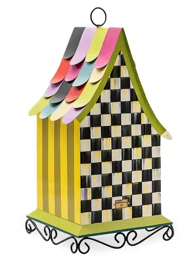 MacKenzie-Childs Courtly Cottage Birdhouse | Thumbnail 3 MacKenzie-Childs Courtly Cottage Birdhouse | Thumbnail 3