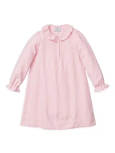 Petite Plume Baby Girl, Little Girl's & Girl's Flannel Victoria Nightgown - Pink | Thumbnail 1 Petite Plume Baby Girl, Little Girl's & Girl's Flannel Victoria Nightgown - Pink | Thumbnail 1