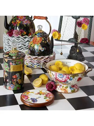 MacKenzie-Childs Small Flower Market Colander | Thumbnail 5 MacKenzie-Childs Small Flower Market Colander | Thumbnail 5