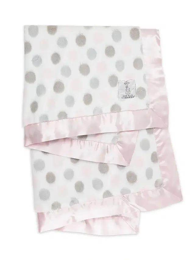 Baby's & Little Kid's Luxe Dot Blanket - Pink