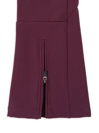 Perfect Moment Little Girl's & Girl's Aurora Flare Ski Pants - Burgundy | Thumbnail 4