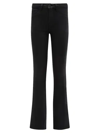 L'Agence Women's Selma High-Rise Coated Baby Boot-Cut Jeans - Black Coated - Size 32 | Thumbnail 1 L'Agence Women's Selma High-Rise Coated Baby Boot-Cut Jeans - Black Coated - Size 32 | Thumbnail 1