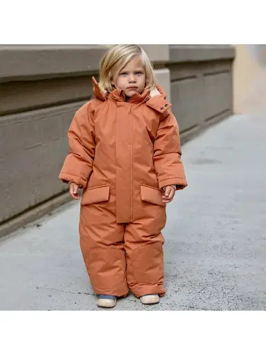 7AM Baby Girl's Snowsuit - Spice Quil - Size 3 | Thumbnail 3
