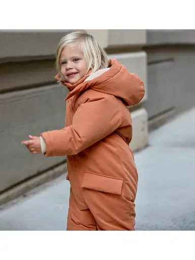 7AM Baby Girl's Snowsuit - Spice Quil - Size 3 | Thumbnail 4