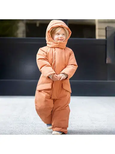 7AM Baby Girl's Snowsuit - Spice Quil - Size 3 | Thumbnail 7