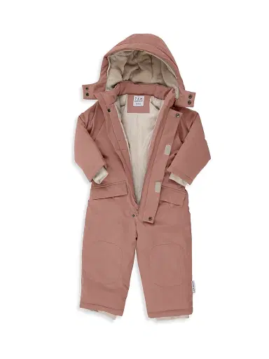 7AM Little Kid's Benji Snowsuit Grand - Rose Dawn - Size 3 | Thumbnail 2