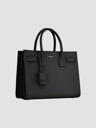 Saint Laurent Women's Sac De Jour Baby Top Handle Bag In Grained Leather | Thumbnail 6