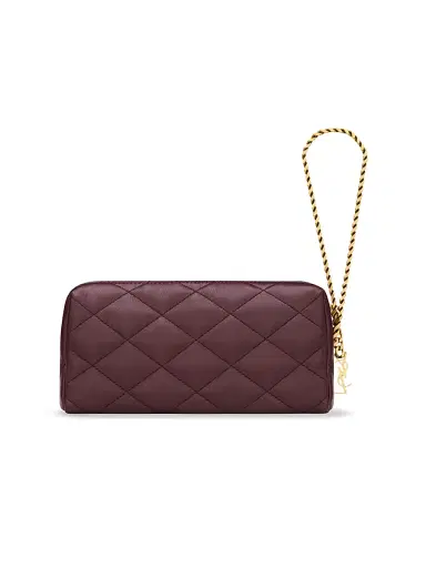 Saint Laurent Women's Cassandre Bijou Pouch in Lambskin Leather | Thumbnail 10 Saint Laurent Women's Cassandre Bijou Pouch in Lambskin Leather | Thumbnail 10