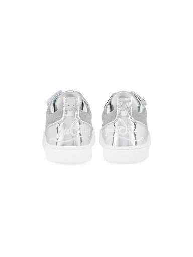 Christian Louboutin Little Boy's & Boy's Funnyto Sneakers - Silver 1 (Child) | Thumbnail 3