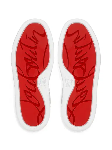 Christian Louboutin Little Boy's & Boy's Funnyto Sneakers - Silver 1 (Child) | Thumbnail 5