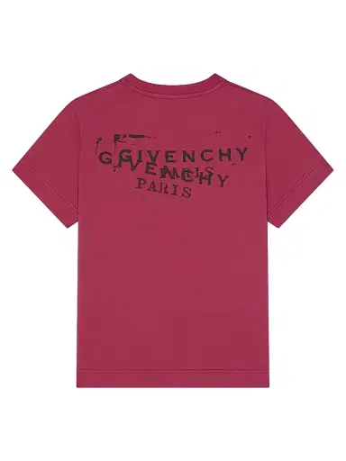 Givenchy Women's T-Shirt in Cotton with Stamp Print | Thumbnail 2