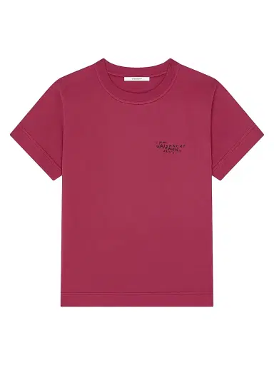 Givenchy Women's T-Shirt in Cotton with Stamp Print | Thumbnail 1