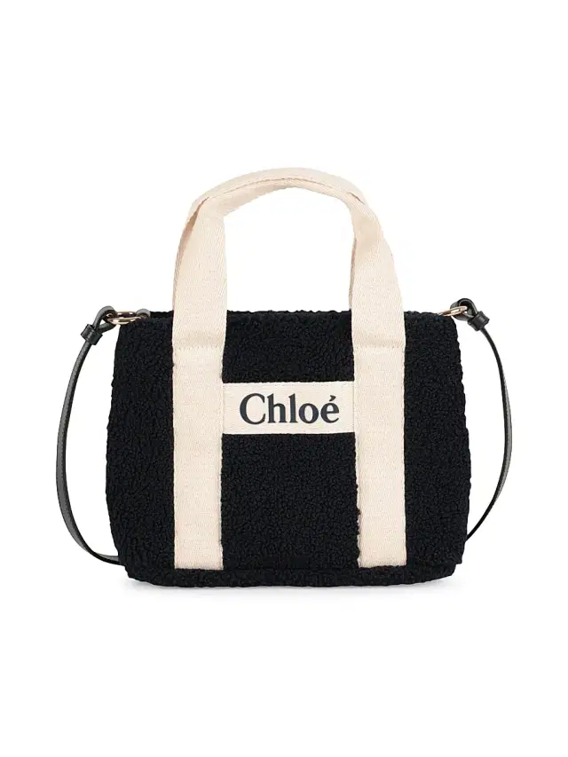 Girl's Logo Basket Tote Bag - Navy