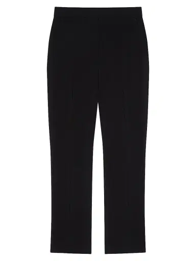Givenchy Women's Slim Fit Tailored Pants in Wool - Black | Thumbnail 1