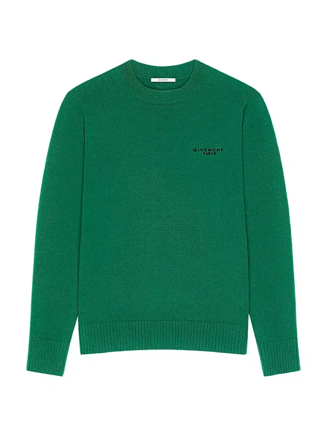 Women's Sweater in Wool and Cashmere - Emerald Green
