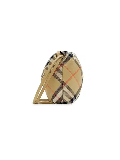 Burberry Kid's Drawstring Check Pouch - Sand Check | Thumbnail 2 Burberry Kid's Drawstring Check Pouch - Sand Check | Thumbnail 2