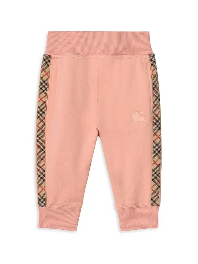 Burberry Baby Girl's, Little Girl's & Girl's EKD Check Joggers - Slipper Pink