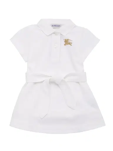 Burberry Baby Girl's & Little Girl's Polo Shirtdress - White - Size 6 Months | Thumbnail 1
