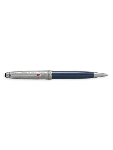 Montblanc Meisterstück Around The World In 80 Days Doué Classique Ballpoint Pen - Blue | Thumbnail 2 Montblanc Meisterstück Around The World In 80 Days Doué Classique Ballpoint Pen - Blue | Thumbnail 2