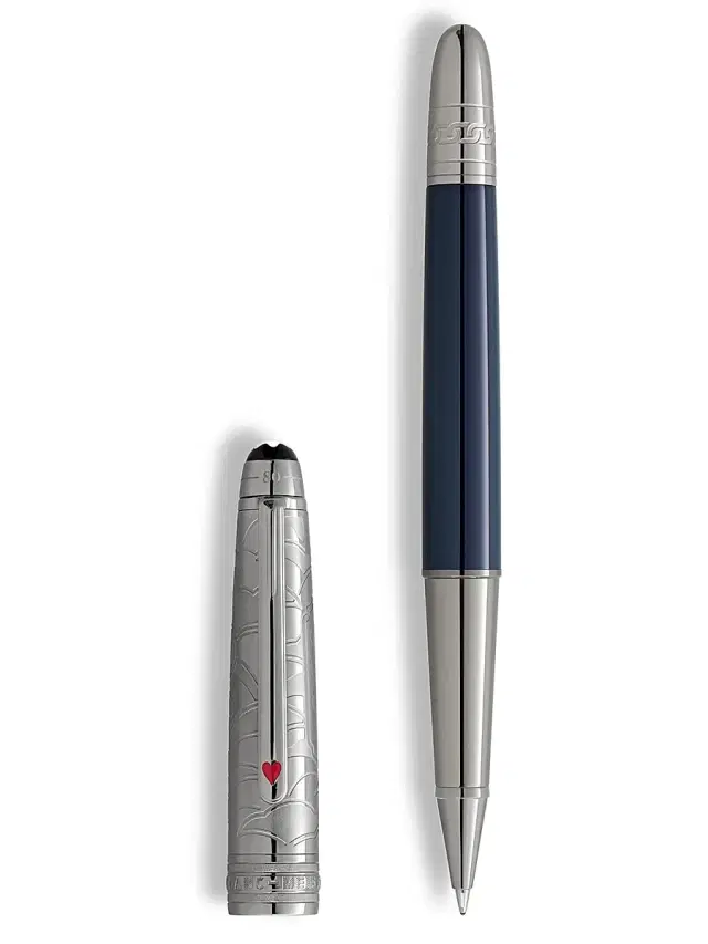 Montblanc Meisterstück Around The World In 80 Days Doué Classique Rollerball Pen - Blue