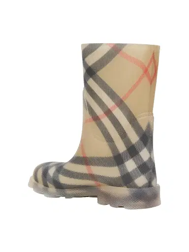 Burberry Little Kid's & Kid's Marsh Check Rain Boots | Thumbnail 2 Burberry Little Kid's & Kid's Marsh Check Rain Boots | Thumbnail 2