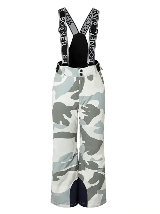 Bogner Little Boy's & Boy's Yuki Camouflage Ski Pants - White Camo