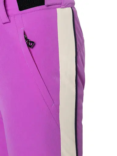 Bogner Little Girl's & Girl's Tilde Ski Pants - Purple Flower | Thumbnail 4