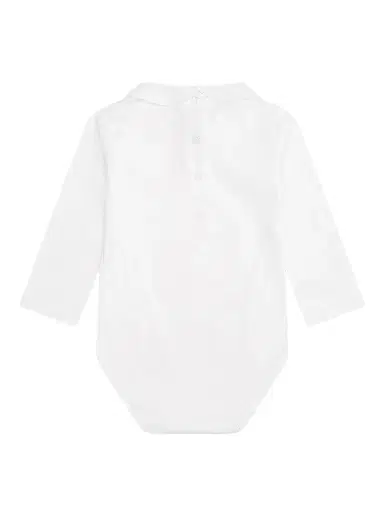 Marie-Chantal Baby's Little Bear Embroidered Bodysuit - White - Size 24 Months | Thumbnail 2 Marie-Chantal Baby's Little Bear Embroidered Bodysuit - White - Size 24 Months | Thumbnail 2