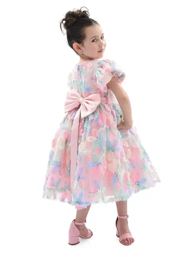 Mimi Tutu Little Girl's & Girl's Daisy Dress - Blue | Thumbnail 3 Mimi Tutu Little Girl's & Girl's Daisy Dress - Blue | Thumbnail 3