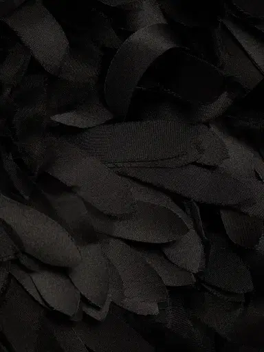 Toteme Women's Petal Wool-Silk Fitted Midi-Skirt - Black | Thumbnail 7 Toteme Women's Petal Wool-Silk Fitted Midi-Skirt - Black | Thumbnail 7