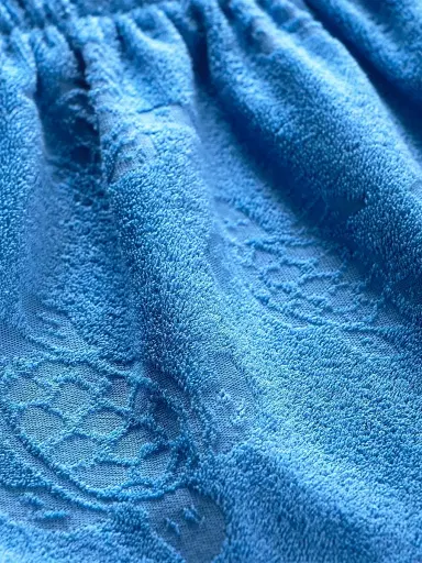 Vilebrequin Little Girl's & Girl's Ronde Des Tortues Terry Jacquard Dress - Ocean | Thumbnail 3