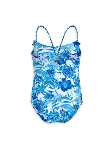 Vilebrequin Little Girl's & Girl's Tahiti Flow One-Piece Bathing Suit | Thumbnail 2 Vilebrequin Little Girl's & Girl's Tahiti Flow One-Piece Bathing Suit | Thumbnail 2