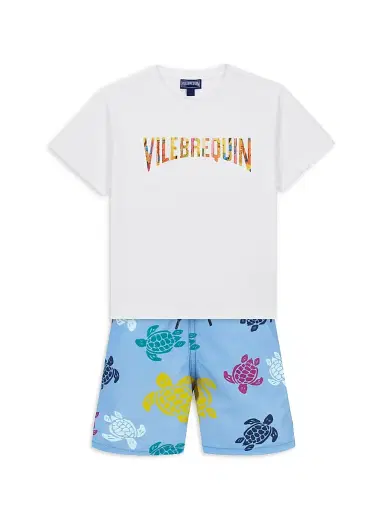 Vilebrequin Little Boy's & Boy's Turtle Swim Trunks | Thumbnail 2 Vilebrequin Little Boy's & Boy's Turtle Swim Trunks | Thumbnail 2
