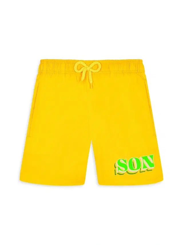 Baby Boy's, Little Boy's & Boy's Jirise Son Stretch Swim Shorts - Yellow
