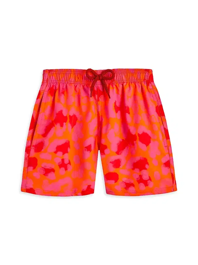 Little Boy's & Boy's Leopard Swim Trunks - New Leopard