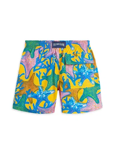 Vilebrequin Little Boy's & Boy's Starfish Print Swim Trunks - Glowed Star - Size 10 | Thumbnail 2